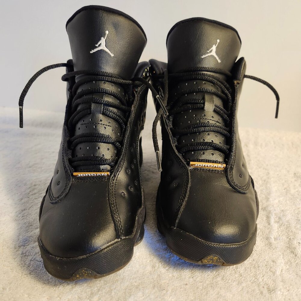 JORDON AIR JORDAN 13 GOLD GLITTER SNEAKEGS SZ 5Y